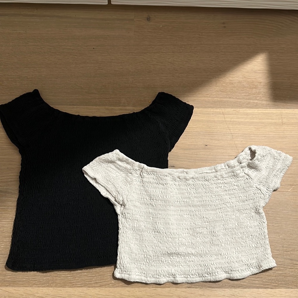 Brandy Melville Off the Shoulder SET